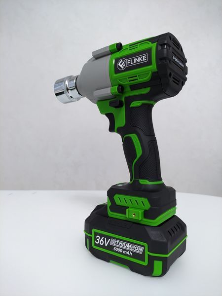 Акумуляторний безщітковий ударний гайковерт FLINKE ФАГ- 850 36V/6A FLINKE ФАГ- 850 36V/6A фото