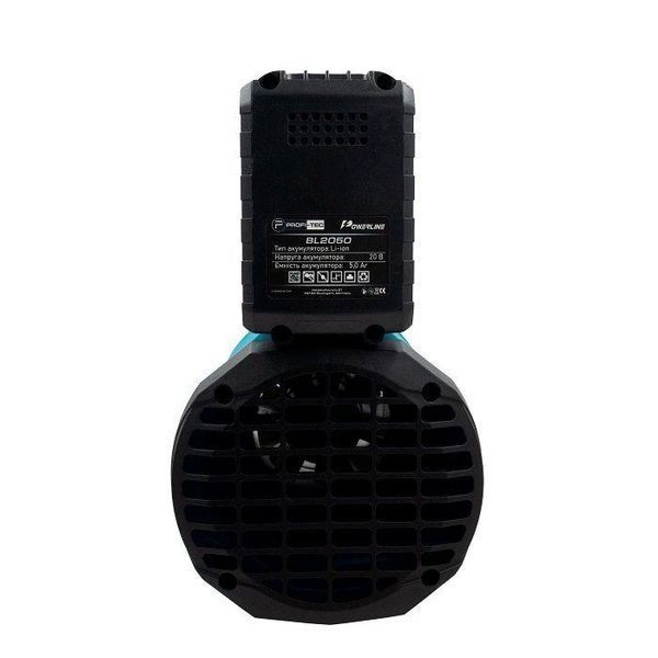 Акумуляторна повітродувка PROFI-TEC PLB2036BL POWERLine 2 х PT2040HE 4.0A PROFI-TEC PLB2036BL фото