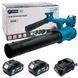 Акумуляторна повітродувка PROFI-TEC PLB2036BL POWERLine 2 х PT2040HE 4.0A PROFI-TEC PLB2036BL фото 1