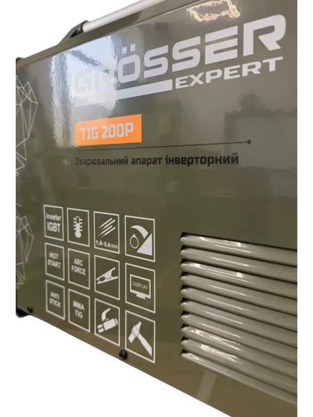 Апарат аргонодугового зварювання Gr&ouml;sser TIG-200P MIX AC/DC EXPERT Gr&ouml;sser TIG-200P фото