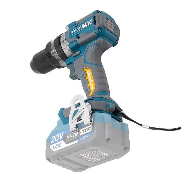 Шуруповерт акумуляторний PROFI-TEC PPCD16020 (2 АКБ 4 А&middot;год + ЗП) PROFI-TEC PPCD16020 фото
