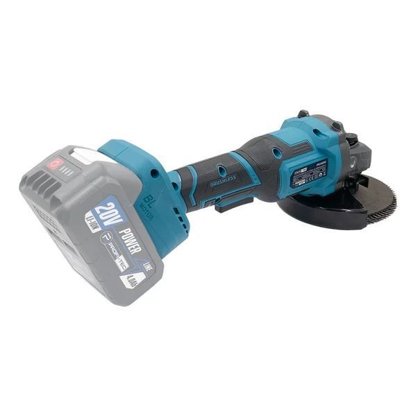 Акумуляторна кутова шліфувальна машина PROFI-TEC PGA202 POWERLine (2&times;PT2040MP (4.0 Аг), зарядний пристрій) PROFI-TEC PGA202 фото