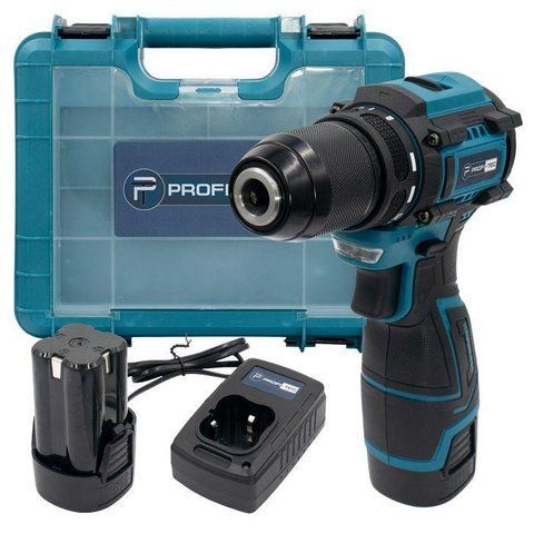 Акумуляторний безщітковий шуруповерт PROFI-TEC PCD35168BL (2&times;PT1620 (2.0 Аг), зарядний пристрій) PROFI-TEC PCD35168BL фото