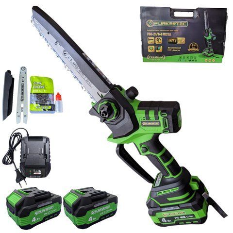 Акумуляторна пила FLINKERTEC FSC-21/6-8 ULTRA (2 АКБ 4 А та ЗП) FSC-21/6-8 ULTRA фото