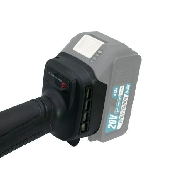 Акумуляторна кутова шліфувальна машина PROFI-TEC DGA201BL POWERLine (2&times;PT2040EP (4.0 Аг), зарядний пристрій) PROFI-TEC DGA201BL фото
