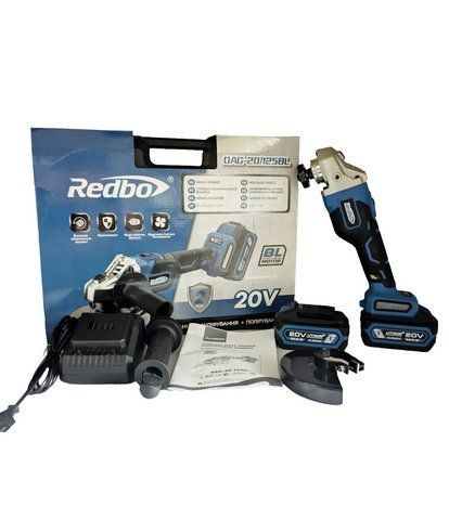 Акумуляторна кутова шліфувальна машина REDBO OAG-20/125BL, 20В, 4 А/год REDBO OAG-20/125BL фото