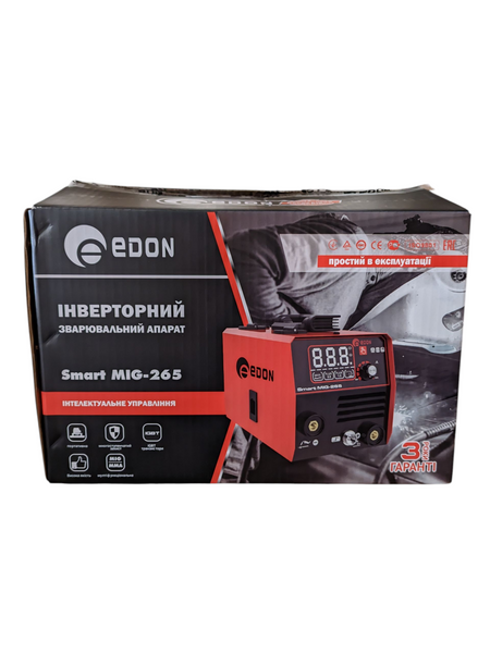 Зварювальний напівавтомат Edon Smart MIG-265 2в1 (без газовий) Edon Smart MIG-265 фото