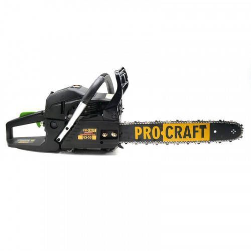 Бензопила Procraft GS50/2 + 2 шини, 2 ланцюги. Procraft GS50/2 фото